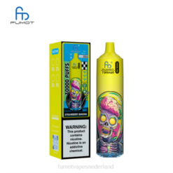 aardbei banaan Fumot Tornado 30k muziek D42L63 | Fumot Vape Amsterdam