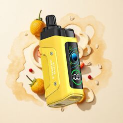 Aardbei Banaan Razz Bar 45000 Puffs Wegwerp Vape Mesh Coil Aanpasbare Luchtstroom Type-C Oplaadbaar 20 mg/ml Nicotine