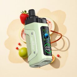 Aardbei Kiwi Razz Bar 45000 Puffs Herbruikbare Vape Met 650 Mah Batterij En Type-C Oplaadbaar 20 Mg/Ml Nicotine Sterkte