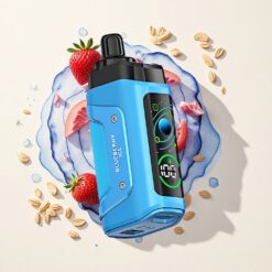 Bosbes IJs Razz Bar 45000 Puffs Herlaadbare Wegwerp Vape Met 1.0 Ohm Mesh Coil en Aanpasbare Luchtstroom