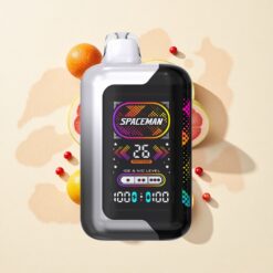 Braambes Framboos SMOK SPACEMAN SP40000 Wegwerp Vape 40000 Puffs 2,28" ultragroot LED-scherm