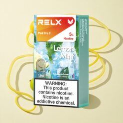 Citroen Munt RELX Pod Pro 2 600 Puffs 5% nicotine 1.9ml Vloeistof