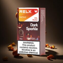 Donkere Glinstering RELX Pod Pro 2 600 Puffs 5% Nicotine 1.9ml Vloeistof