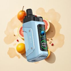 Framboos Razz Bar 45000 Puffs Herlaadbare Wegwerp Vape 650 Mah Batterij Type-C 20 mg/ml Nicotine Sterkte