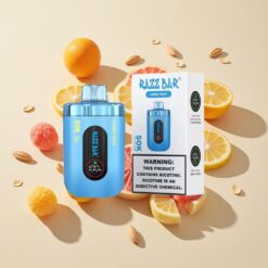 Gummybeer Razz Bar 50K Puffs Mesh Coil Type-C Oplaadbaar 2% Nicotine