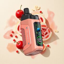 Kers Cola Razz Bar 45000 Puffs Herbruikbare Vape Met Aanpasbare Luchtstroom en Type-C Oplaadbaar