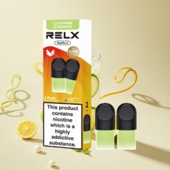 Komkommer Citroenlimonade RELX Pod Pro 2 600 Puffs 1,8% Nicotine 1,9ml Capaciteit